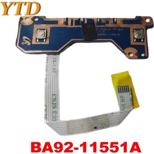 Original for Samsung 370R NP370R5E NP470R5E Maustasten Board Touchpad Mouse Buttons BA92-11551A tested good free shipping