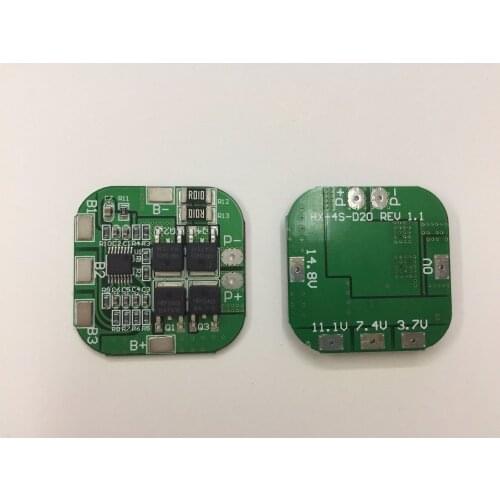 18650 Battery Protection Board 4S 14.8V 16.8V 20A Peak Li-ion BMS PCM for Lithium LicoO2 Limn2O4 LI Battery Module