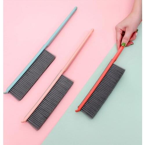 Cleaning Brush Wide Application Long Handle Plastic Thicker Bristle Sweater Brush for Clothes Cleaning Brush