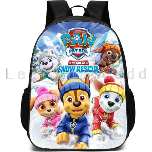 PAW PATROL Schoolbag Kids Cartoon School bag for Teenager Girls Casual Travel bagpack day pack
