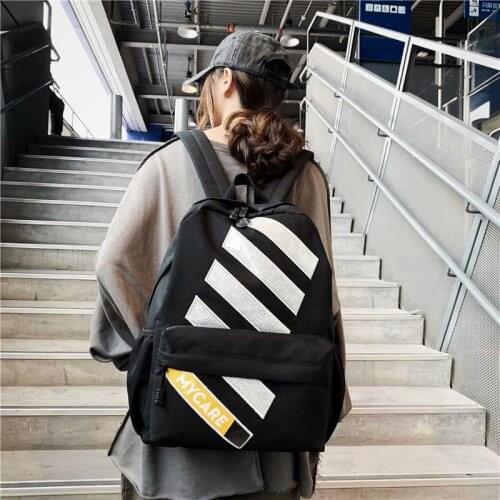 School Backpack Womens Students Fashion Backpacks For Girls Travel Teenager Large Capacity Schoolbag Casual Korean Female Bags