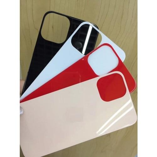 Back Glass Film for iPhone 12 Pro Max Tempered Glass Protective Rear Film Screen Protector for iPhone12 Pro Max