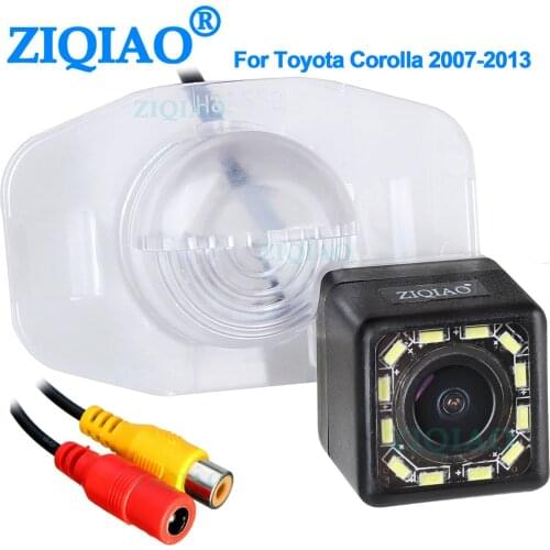 ZIQIAO for Toyota Corolla 2007 2008 2009 2010 2011 2012 2013 HD Backup Reverse Rear View Camera HS025