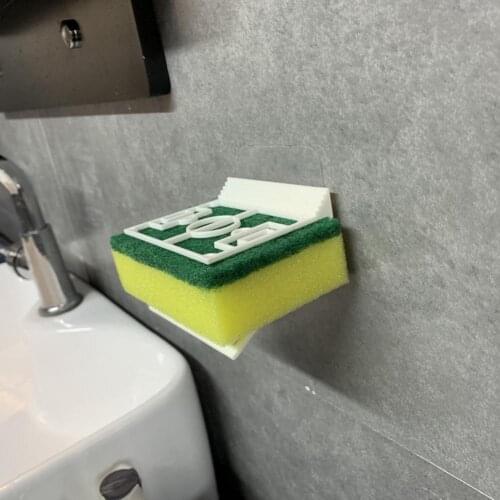 1pcs Kitchen Sink Drain Rack Kitchen Tool Cleaning Accessories Football Field Shape Storage Rack Sponge Tack Cloth Rack