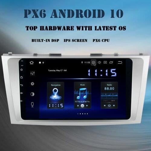 Dasaita 9" HD Android 10.0 Radio for Toyota Camry 2006 2007 2008 2009 2010 2011 Car Multimedia GPS Navi DSP 4GB Ram TDA7850