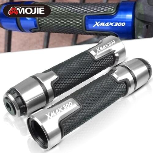 CNC handlebar grip handle bar Motorbike handle grips FOR Yamaha XMax 300 X-MAX 300 2015 2016 2017 2018 2019 2020 Scooters grips