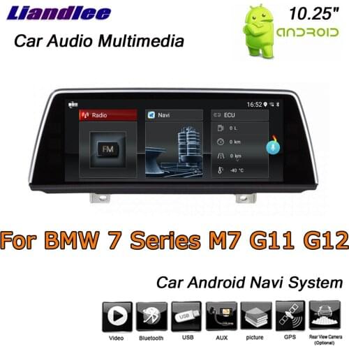 For BMW 7 Series M7/G11/G12 EVO 2017-2019 Android 10.0 Player Multimedia System Carplay Androidauto GPS Navigation HD Screen