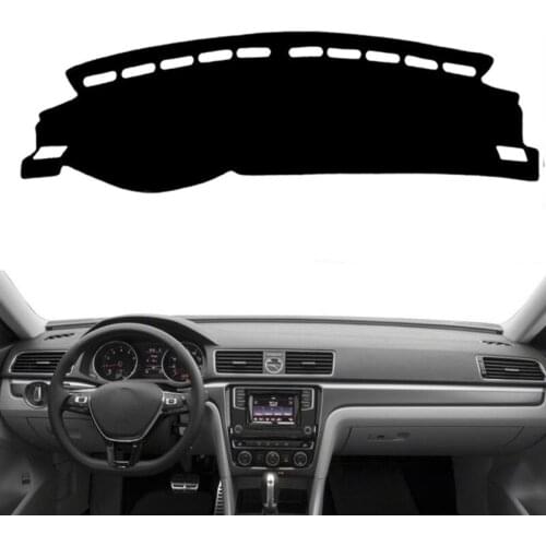 For Volkswagen Passat 2016 2017 2018 VW PASSAT B7 Dashmat Dashboard Cover Mat Pad Dash Sun Shade Protect Carpet Car Accessories