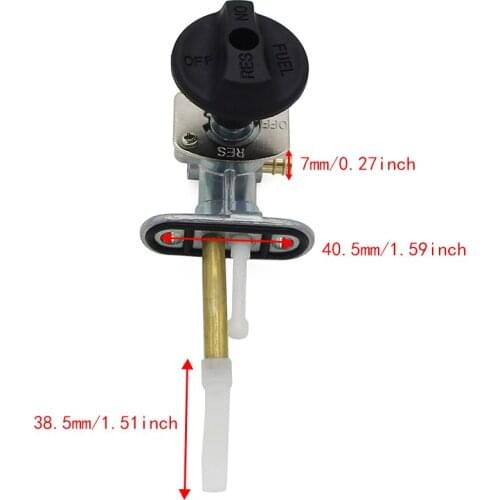 Gas Fuel Petcock Tap Valve Switch Pump For Arctic Cat Bearcat 250 2X4 300 400 454 500 FIS Automatic Manual Transmission 0470-445