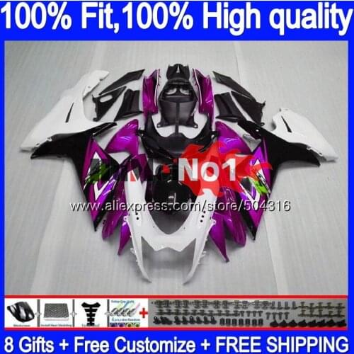 Injection For SUZUKI K11 GSXR 750 600 2011 2012 2013 2014 2015 2016 18MC.108 GSXR600 GSXR750 11 12 13 14 15 Fairing Pink white