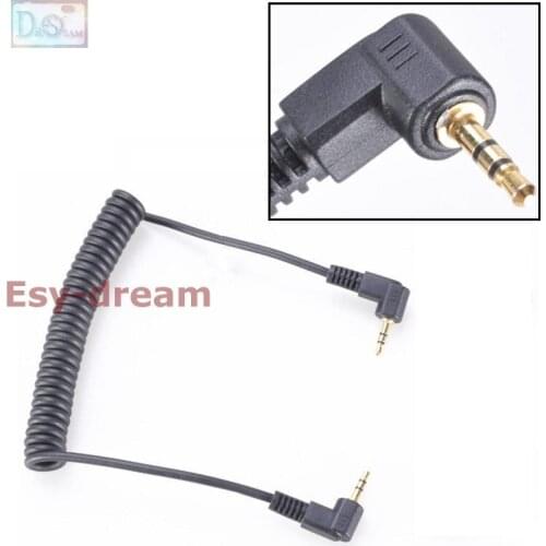 2.5 3.5mm Remote Shutter Release Cable Connecting Cord for Canon 850D 800D 760D 750D 200D 80D 70D 77D 700D 650D 1C C1 E3 Cable C