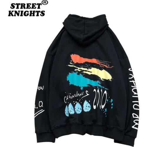 2021 New Spring Autumn Mens Hoodies SweatshirtsLetter Print Fashion Harajuku Casual Streetwear Hoodies Sweatshirt Men Tops