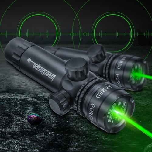 Hunting Green Dot Laser Sight Light Scope Barrel Rail Mount For Rifle Airsoft