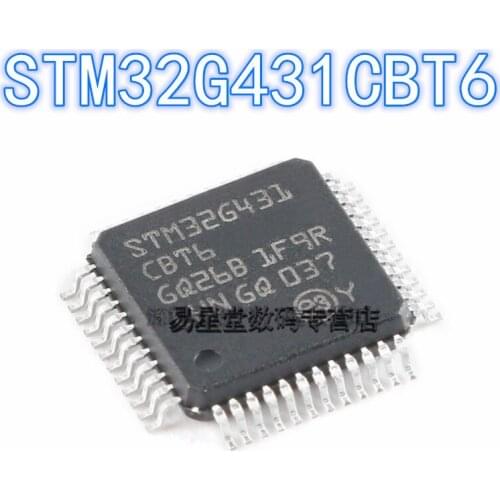 1PCS 100% new original authentic STM32G431CBT6 QFP-48 32G431CBT6 QFP48 32-bit microcontroller chip