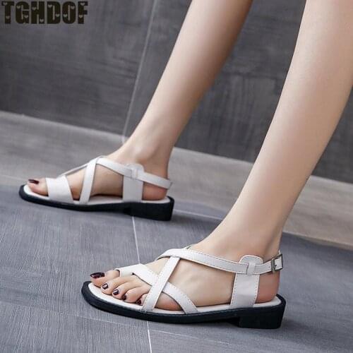 Platform Sandals Women Lattice Round Toe Hook Loop Plaid Cloth Summer Casual Ladies Outdoor Shoes Handmade 212022