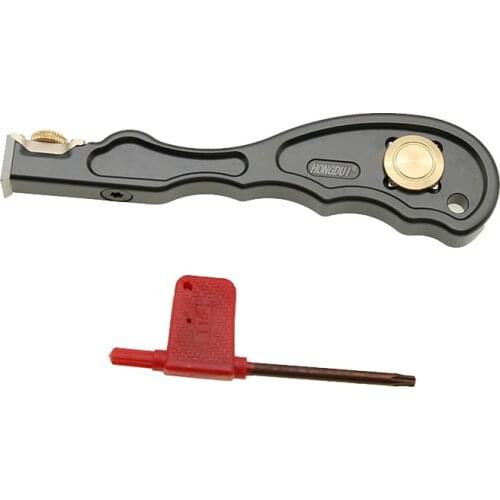 Deburring Scraper with Carbide Insert Knives Woodworking Remover Deburring Tool DIY Cleaning Degumming Tools