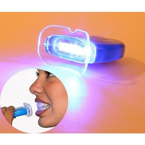 1PC Teeth Whitening Light Removes Tough Stains Fast Teeth Whitening Dentals Bleaching Dentals Equipment Teeth Whitener Light