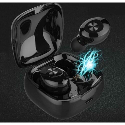 XG12 TWS Wireless Blutooth Earphone Handsfree Headphone Sports Earbuds Headset Faster Transfer Speed Than Bluetooth 4.2