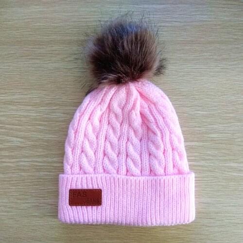 TELOTUNY Baby Hat knitted Beanie Caps Winter Boys Girls Skullies 2-8 Years old U71214