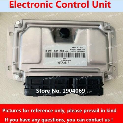 0261B05883 T11-3605010DA M7.9.7 ECU Electronic Control Unit F01R00D404 T11-3605010SA F01RB0D404 For Chery Tiggo Car