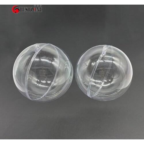 30/50Pcs 80MM 8CM Plastic Christmas Hanging Balls Decoration Wedding Home Party Tree Supplies Decoration Transparent Or Capsule