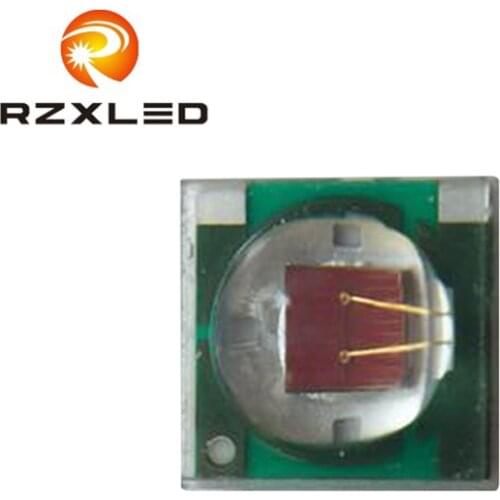 50pcs/lot 3W high power LED 3535package Diode 658NM 660nm 665NM with heat sink For LED Growing Light