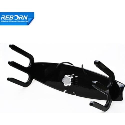 Reborn Pro quick release waterski rack glossy black