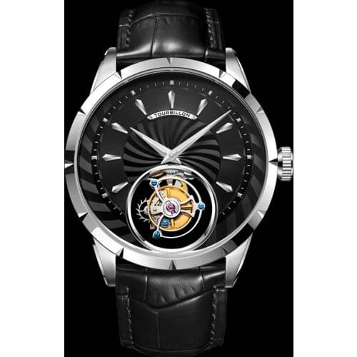 AESOP Sport Mens Mechanical Watch Watches Top Tourbillon Male Skeleton Mens Watch for Men Man Luxury Clocks Luxury Thin MOV