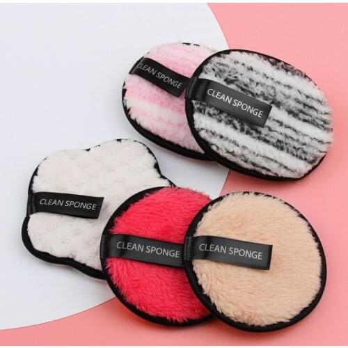 1Pcs Lazy Makeup Remover Cotton Pouched Makeup Remover Cotton Clean Water Double-sided Makeup Remover Puff Beauty Tool