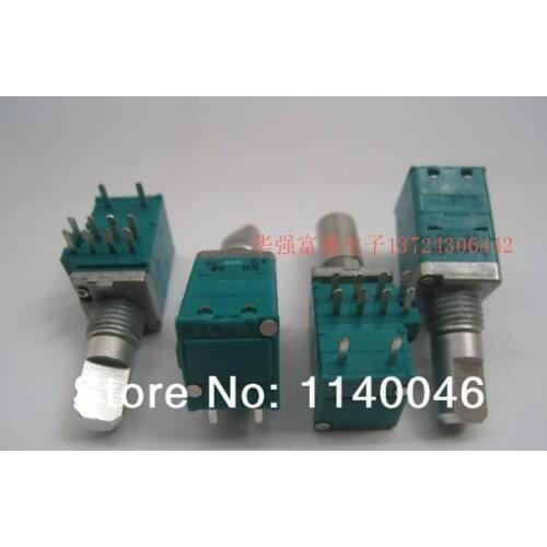Imported Japanese ALP precision potentiometer RD097 twin 8-pin B50K volume potentiometer with switch 15F