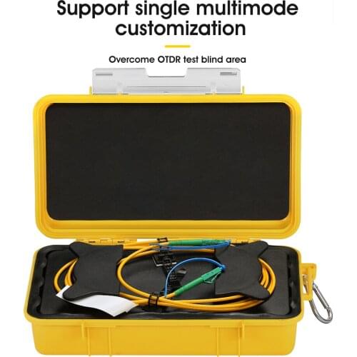 LC/APC - LC/APC OTDR Dead Zone Eliminator,Fiber Rings ,Fiber Optic OTDR Launch Cable Box SM 1310/1550nm