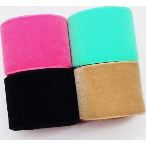 25mm 38mm 1-1/2 Velvet ribbon 10-25 yards DIY handmade materials gift wrapping headdress wedding accessories