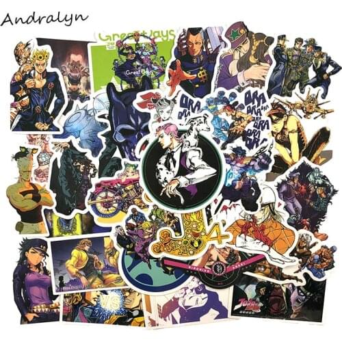 10/50Pcs Jojos Bizarre Adventure Stickers For Laptop Motocycle Luggage Skateboard Fridge DIY Styling Vinyl Decor Sticker