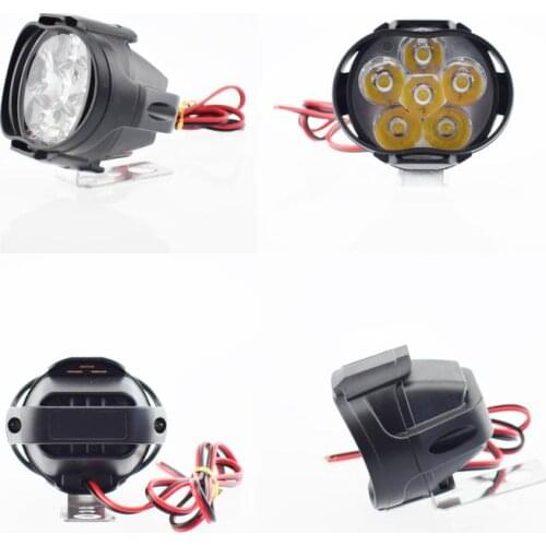 Huiermeimi motorcycles LED headlamp 12v 6500k moto Fog lights auxiliary working lamp Super bright spotlights headlights DRL