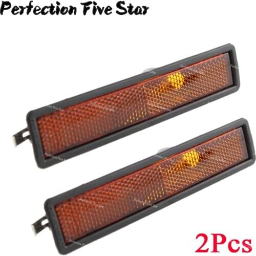 63141377849 New Pair Front Left and Right Side Turn Signal Marker Light Lens E30 E32 E34 318i 318is 325es 325i 63 14 1 377 849