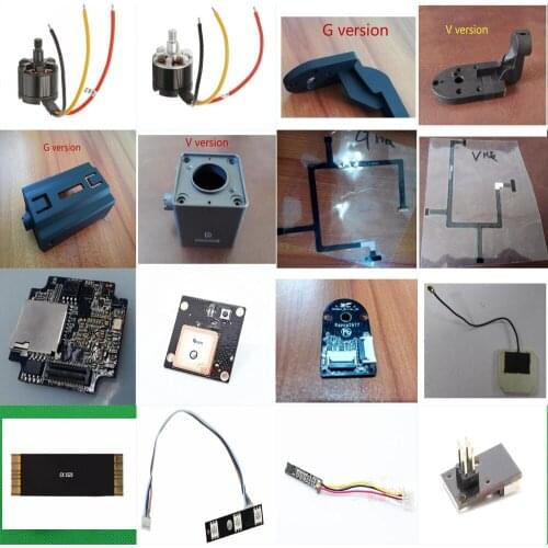 Zero XIRO XPLORER RC Quadcopter Spare parts V / G PTZ cable Turning arm bracket cover Camera case motor driver board compass etc