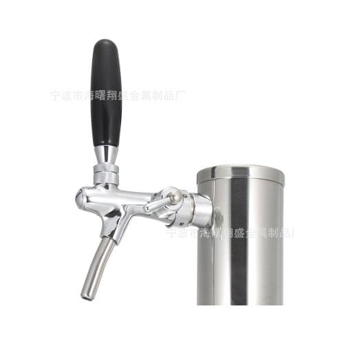 Home brew One tap beer tower with control foam tap homebrewing stainless steel beer tower come with hose pipe bar accessories