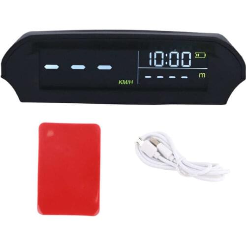 Gauge speed car speed meter Universal Auto HUD Head UP Display Multifunctional Projector GPS Speedometer Solar Charging auto