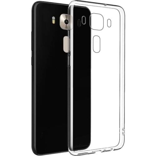 For zenfone3 ze552kl mobile phone protective cover transparent anti-falling soft shell simple dustproof anti-falling