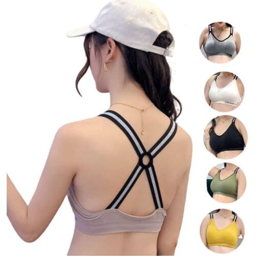 JIAYAN Womens Sexy Bra Big Size Push Up Bralette Wireless Seamless Breast 2020 Female Underwear Tube Top Girl Cross Beauty Vest