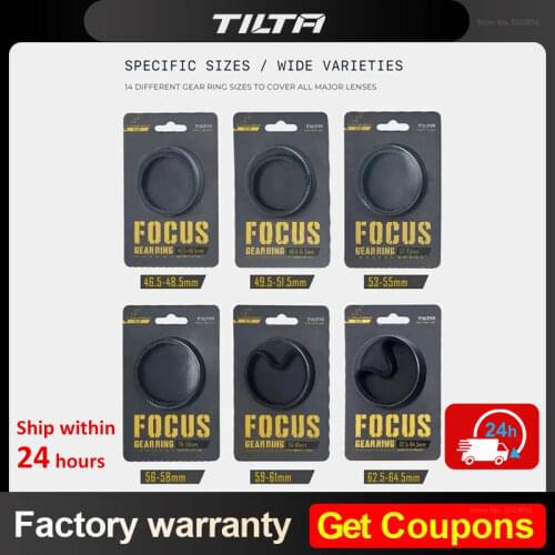Tiltaing Seamless Focus Gear Ring 360 ° Rotation Silent Follow Focus Ring For SLR DSLR Camera Accessories Tilta TA-FGR