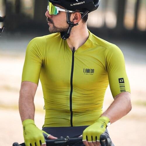 2021 New Top Quality Short Sleeve Cycling Jersey Pro Team Quick Dry Breathable Bicycle Jersey Waterproof Zipper Pocket 5 Colors