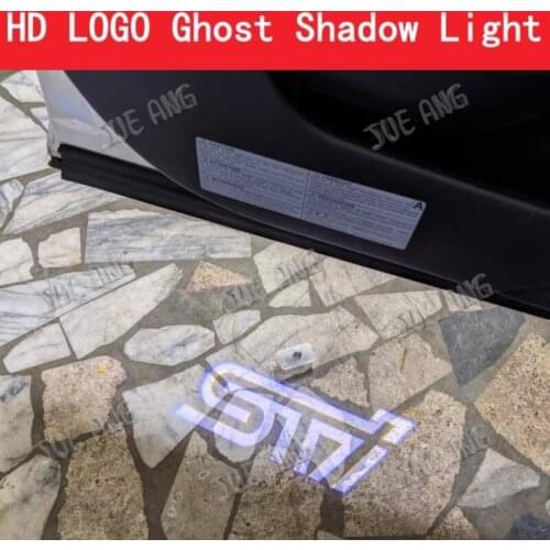 2pcs Apply OUTBACK FORESTER LEGACY LED Car Warning Light Projector Ghost Shadow Light Welcome Light Courtesy Light Atmosphere