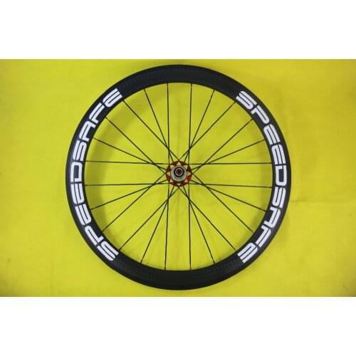 700C 50mm Clincher UD 3K Twill 12K Matte Glossy Powerway R51 rear Hub 24H(2:1) Pillar 1432 Road Bicycle Carbon Rear Wheel