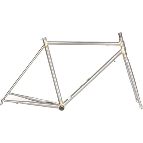 700C Wheel 4130 Chrome Molybdenum Steel Fixie Bike Frame Copper Plated Frame Customized Size Road Bike frame Bike Accessories