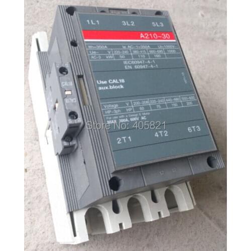 A210-30 AC contactor 3Pole magnetic contactor