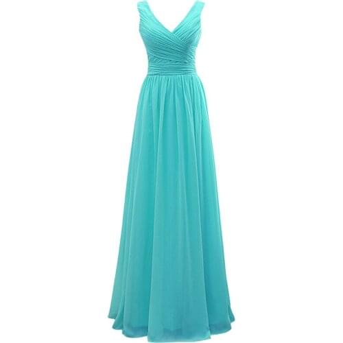 Bealegantom 2019 Red Long Chiffon Prom Dresses Bead Formal Evening Party Gown Homecoming Graduation Dress Vestido De Gala QA1572