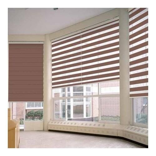 Free shipping Europe Australia nature linen transparent zebra blind roller blinds curtain for window or door made to size
