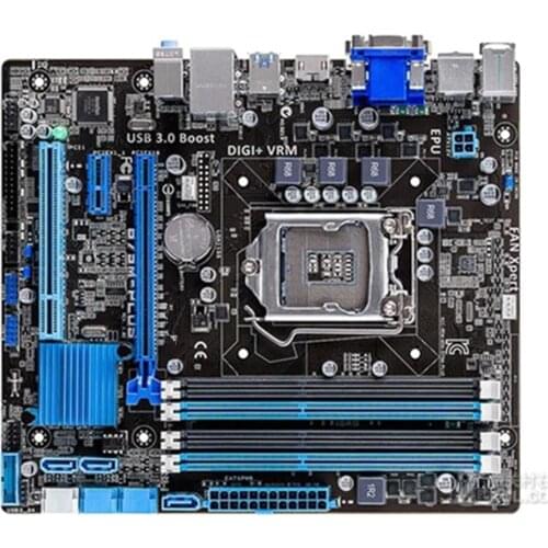 For Asus B75M-PLUS Desktop Motherboard B75 Socket LGA 1155 i3 i5 i7 DDR3 16G uATX UEFI BIOS Original Used Mainboard On Sale
