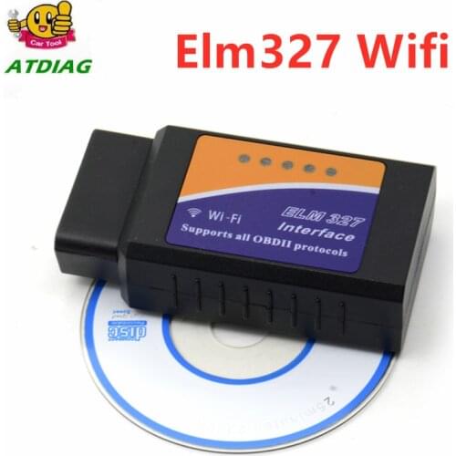 ELM 327 OBD2 Scanner ELM327 Wifi OBDII Auto Diagnostic Scanner iOS For Car ELM-327 Code Reader OBD 2 Diagnostic Tools